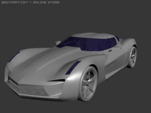 chevrolet stingray Modelo 3D