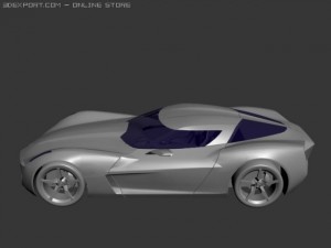 chevrolet stingray Model 3D