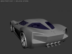 chevrolet stingray Model 3D