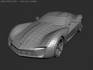 chevrolet stingray 3D Model