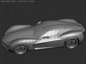 chevrolet stingray Model 3D