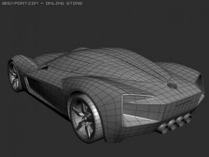chevrolet stingray Model 3D