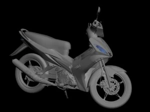 yamaha exciter 3D Model