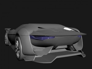 citroen gt Model 3D