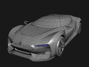 citroen gt Model 3D