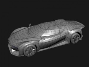 citroen gt Model 3D