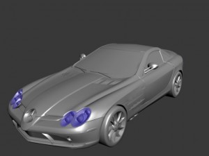 mercedeben slr mclaren roadster 2008 Modelo 3D