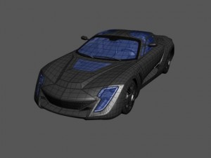 bertone mantide 3D Model