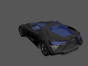 bertone mantide 3D Model