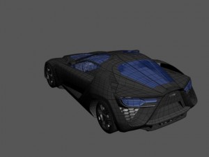 bertone mantide 3D Model