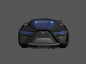 bertone mantide 3D Model