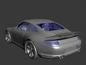 ruf rgt8 2011 3D 模型