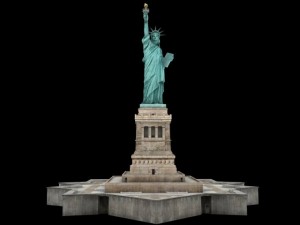 statue of liberty Modelo 3D