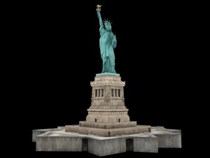 statue of liberty 3D Model