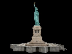 statue of liberty 3D Model