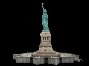 statue of liberty 3D Model