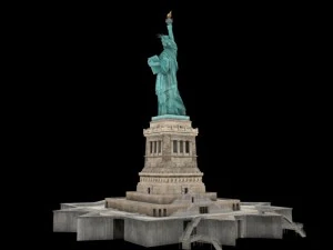 statue of liberty 3D Model