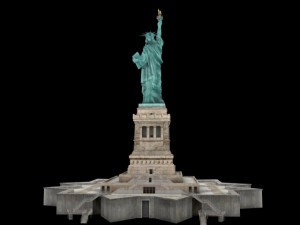 statue of liberty 3D Model