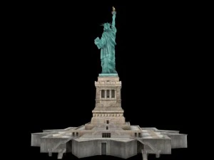 statue of liberty 3D Model