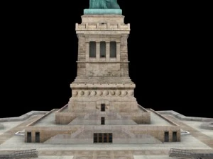 statue of liberty 3D Model