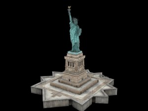 statue of liberty 3D Model