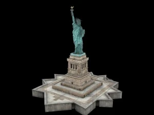 statue of liberty 3D Model