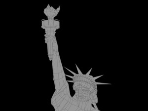 statue of liberty 3D Model