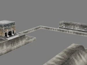 chicchen itza temple destroyed 6 buildings types 3D Model