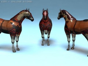 horse 3D-Modell