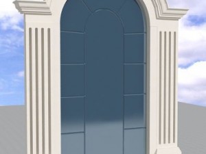 single window details Modello 3D