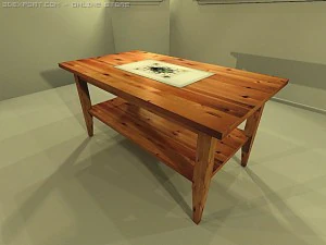обеденный стол 3D Модель