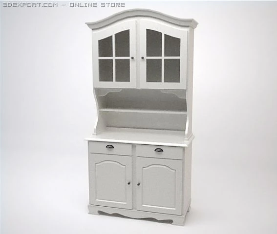 cabinet 3D Model .c4d .max .obj .3ds .fbx .stl .blend 