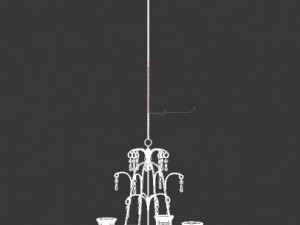 chandelier 3D मॉडल