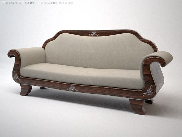 sofa 3D 모델 .c4d .max .obj .3ds .fbx .stl .blend 