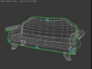 sofa 3D 모델