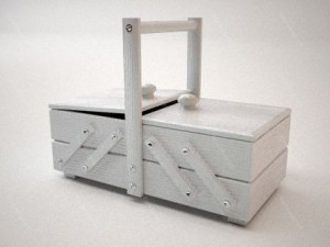 sewingbox Model 3D