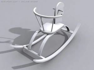 rocking horse toy 3D Model
