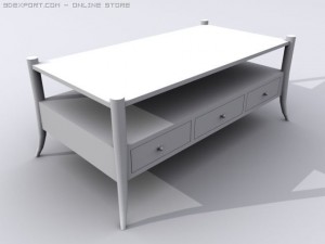 coffee table Modello 3D