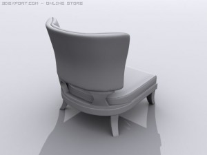 victoria chair Modelo 3D