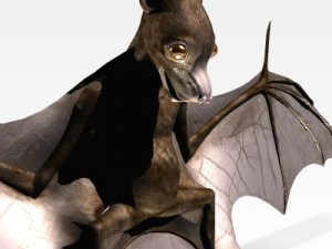 killer bat Modello 3D