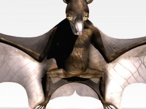 killer bat Modello 3D