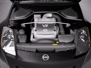 nissan 350z 3D Model