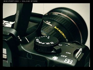 canon1000d 3D Model