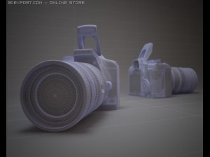 canon1000d 3D 模型