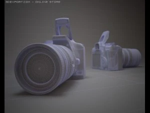 canon1000d 3D Model