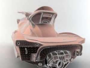 yamaha sho cruiser Modelo 3D