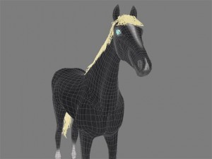 black horse 3D Model