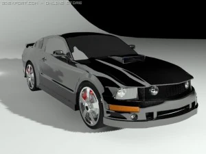 ford mustang 3D Model