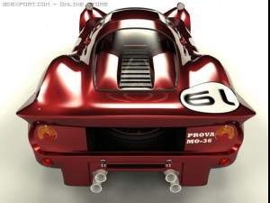 ferrari 330 p4 3D 模型