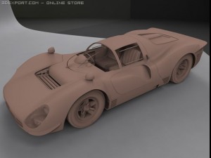 ferrari 330 p4 3D 模型